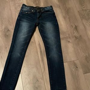 Carbon dark blue skinny jeans size 30 /32